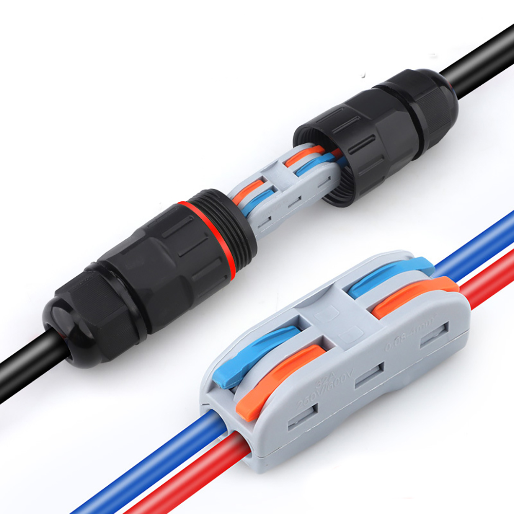 Outdoor Power Parts - 1Pc 2 Pin 3 Pin Draadconnector