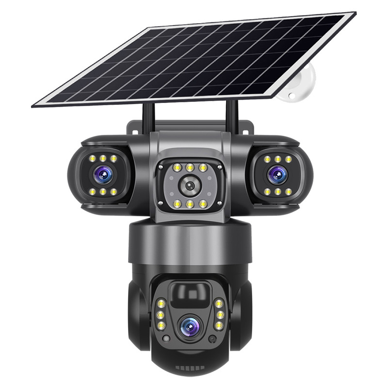 Outdoor Power G Motion - Buitencamera met 3 lenzen, 3 schermen,