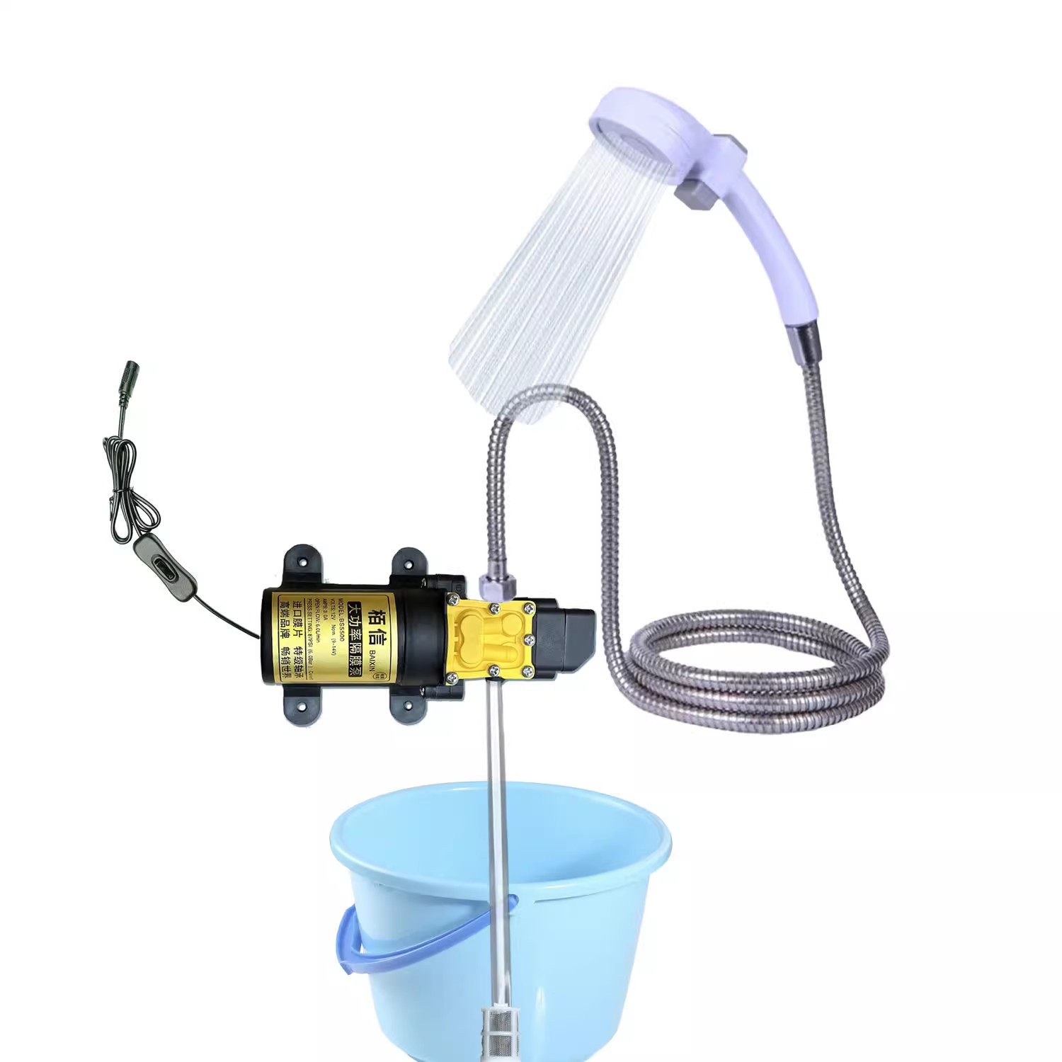 Outdoor Power Washer - 12V automotive of thuis zelfaanzuigende membraanpomp