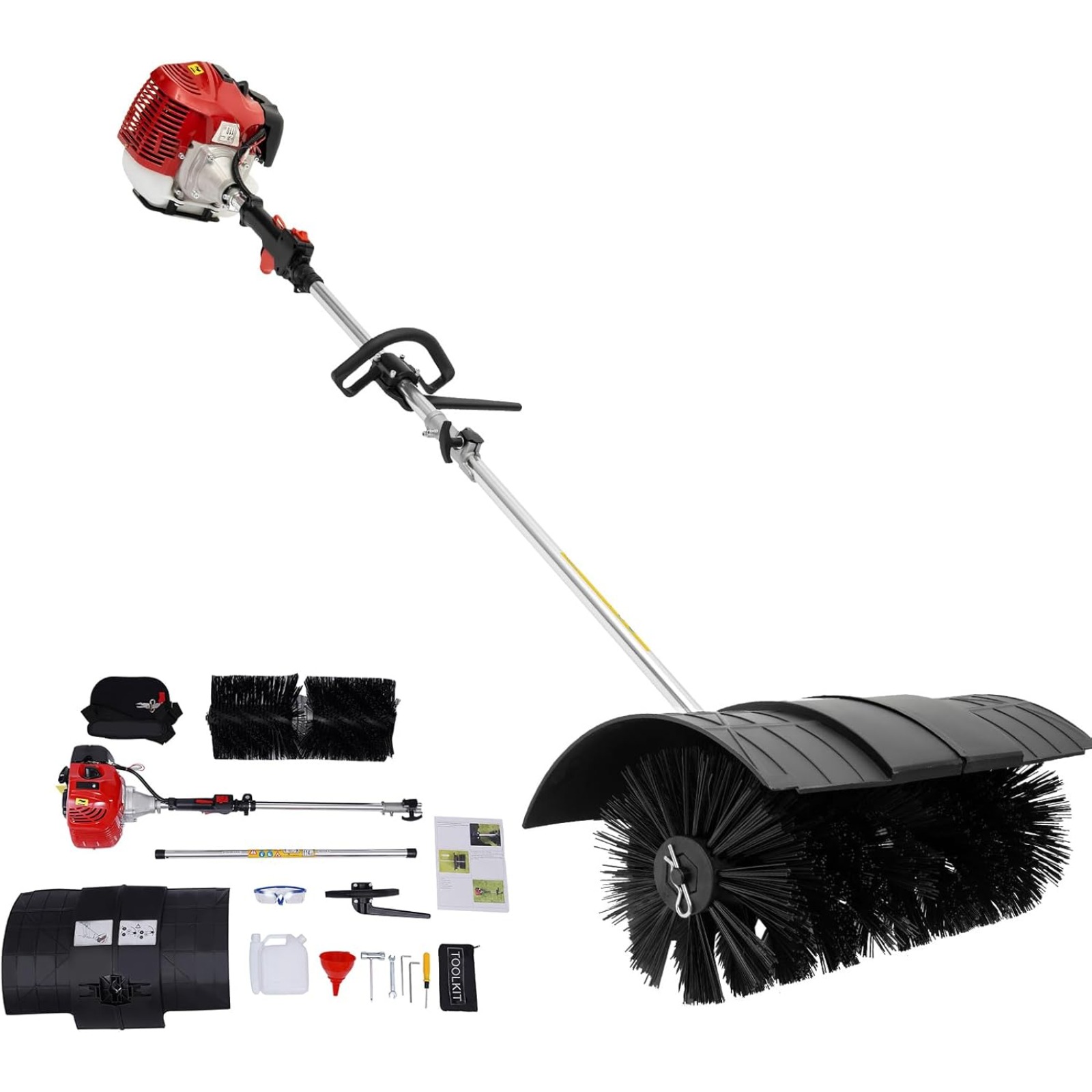 Outdoor Power Broom - 52CC 2-takt handveegmachine op gas, 1700