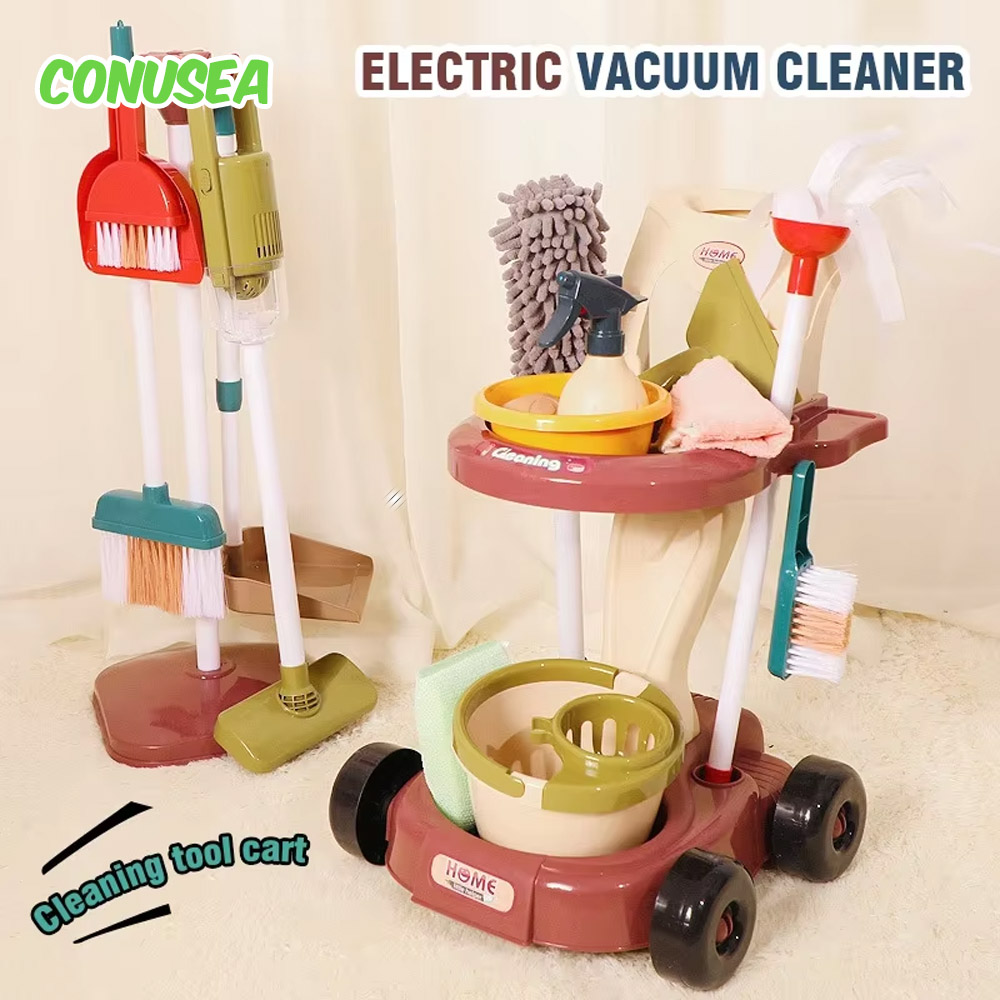 Outdoor Power Broom - Kinderen schoonmaken speelgoed set huishouden elektrische
