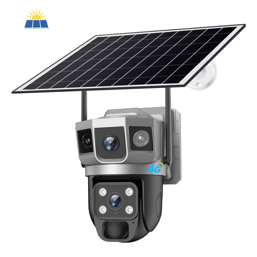 Outdoor Power G Motion - Wifi 4G Solar-aangedreven PTZ beveiligingscamera 4MP