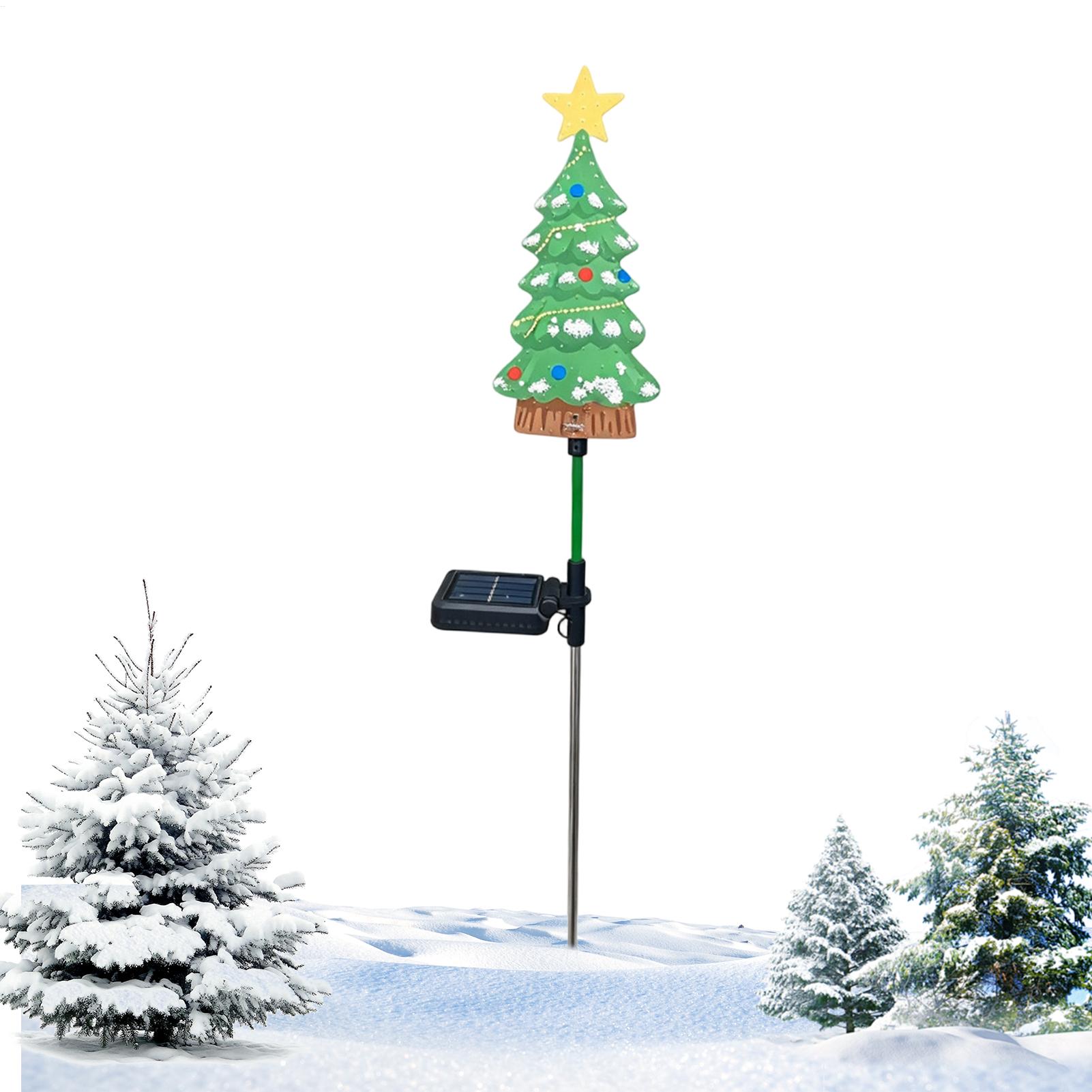 Outdoor Power For Christmas Lights - LED-kerstboom voor buiten, waterdicht, op zonne-energie,