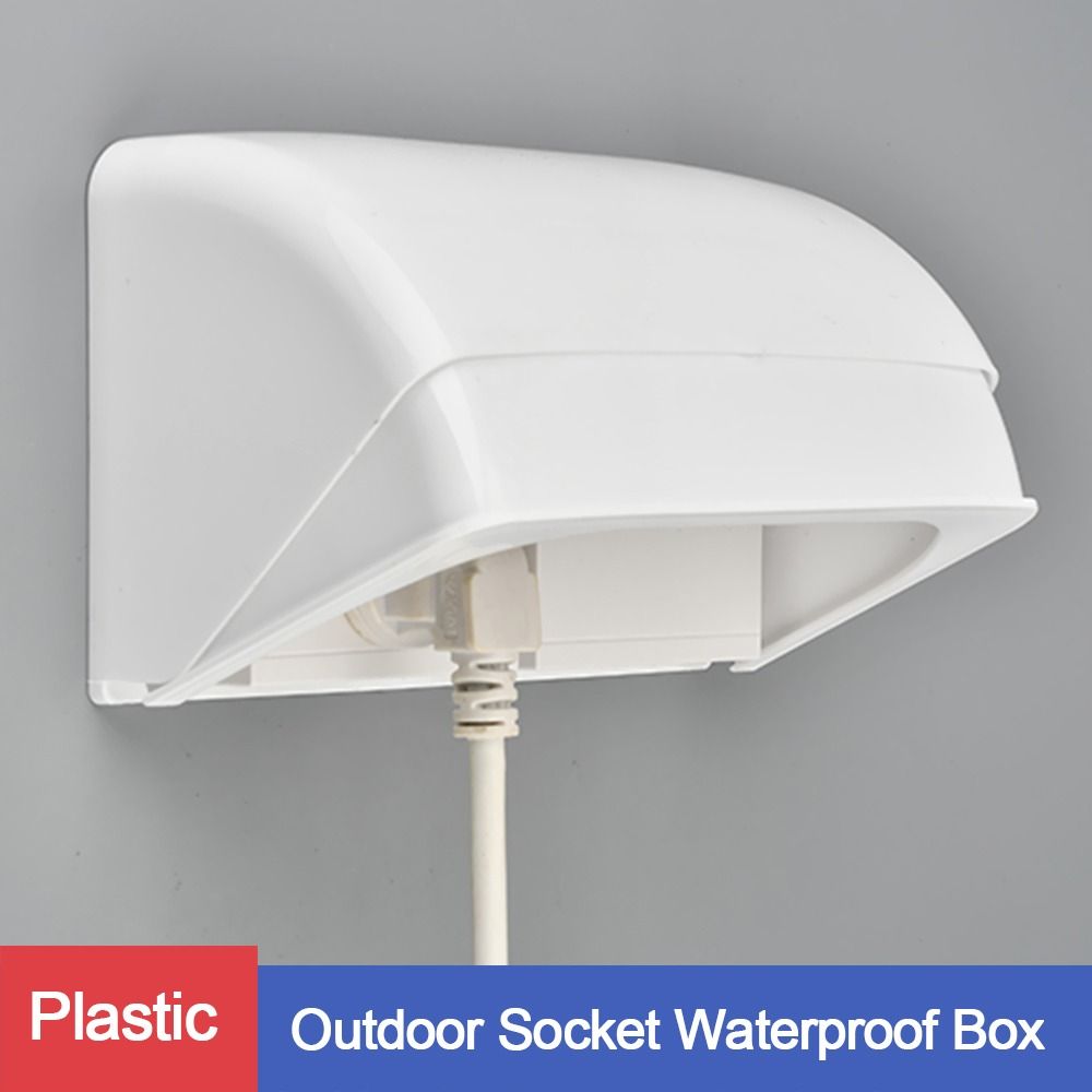 Outdoor Power Outlet Cover - 1 Stuks Outdoor Socket Waterdichte Doos