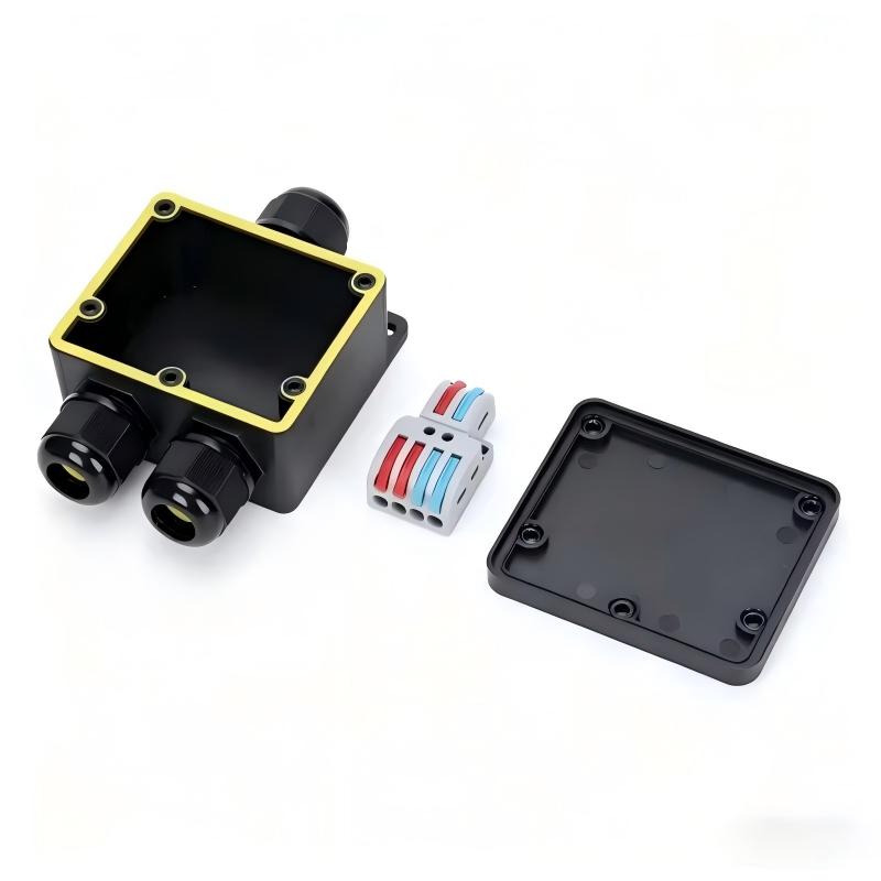 Outdoor Power Lead - Waterdichte aansluitdoos IP68 2-weg stekkerlijn M20