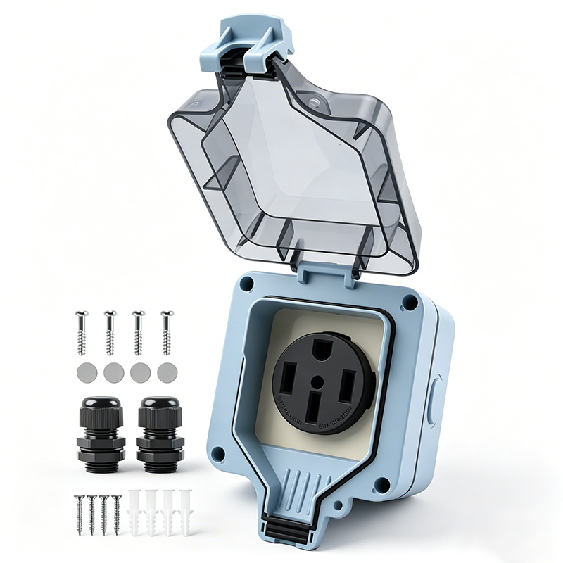 Outdoor Power Hub - Outdoor Power Outlet Box Waterdicht IP66