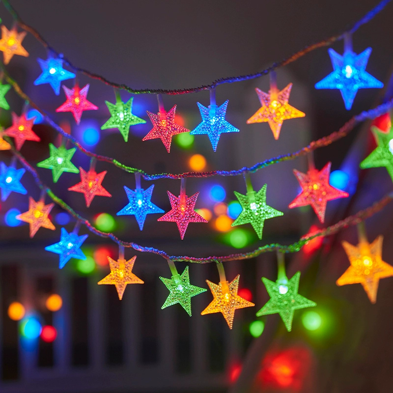 Outdoor Power For Christmas Lights - Batterij Power Festoen Ster Fee Lichtslingers