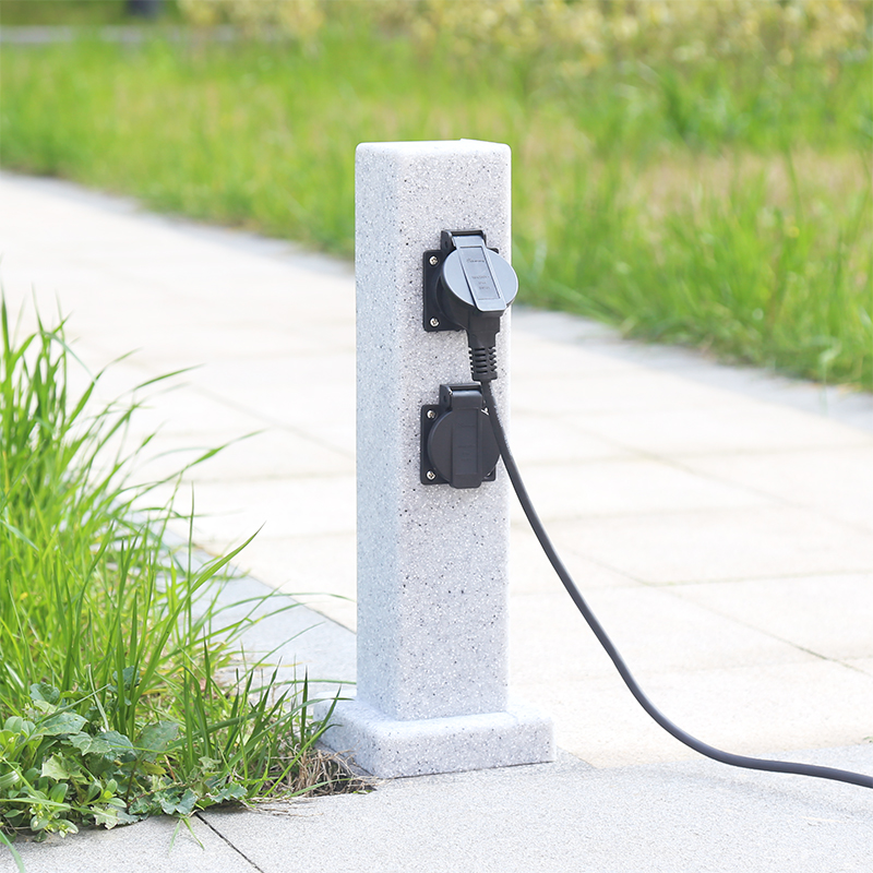 Verticaal stopcontact PE water - Outdoor Power Hub recensie en prijs