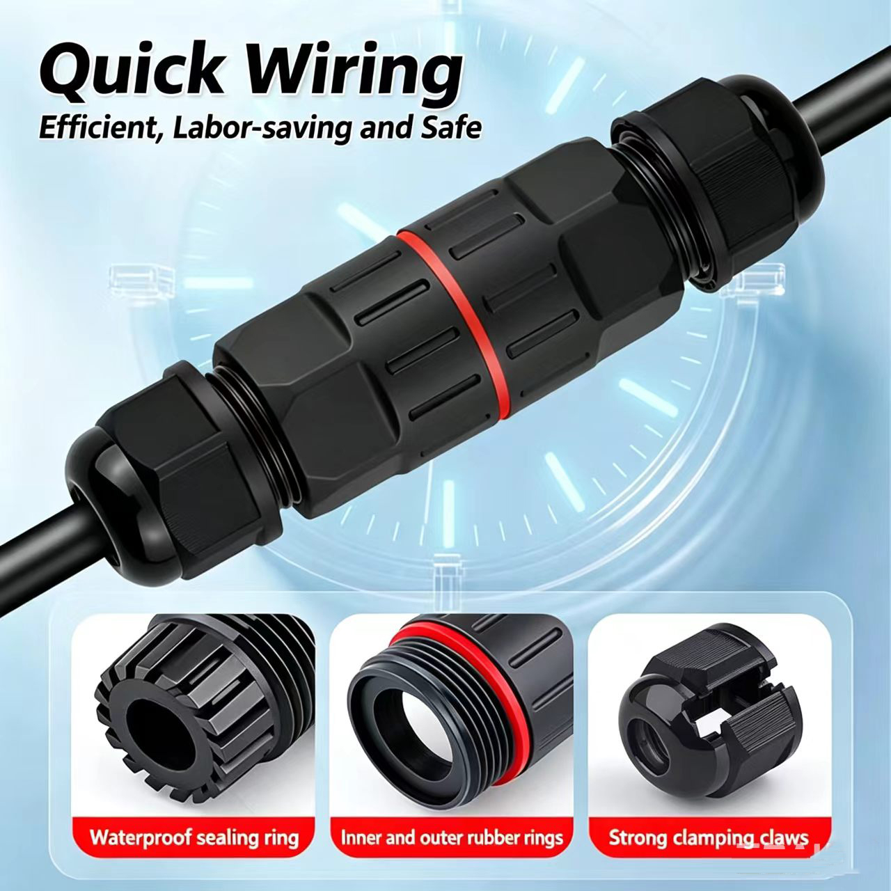 1Pc 2 Pin 3 Pin Draadconnector - Outdoor Power Parts recensie en prijs
