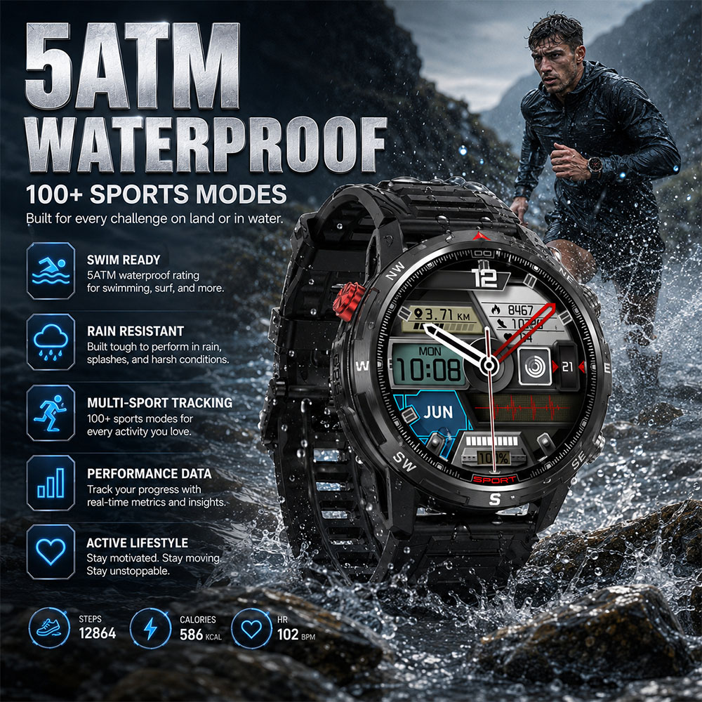 Nieuwe Outdoor Smartwatch met  - Outdoor Power Meter Box recensie en prijs