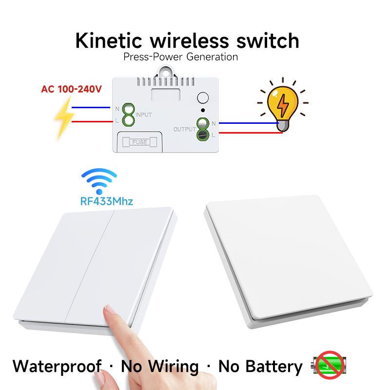 RF433 Kinetische Schakelaar Zo - Outdoor Power House recensie en prijs