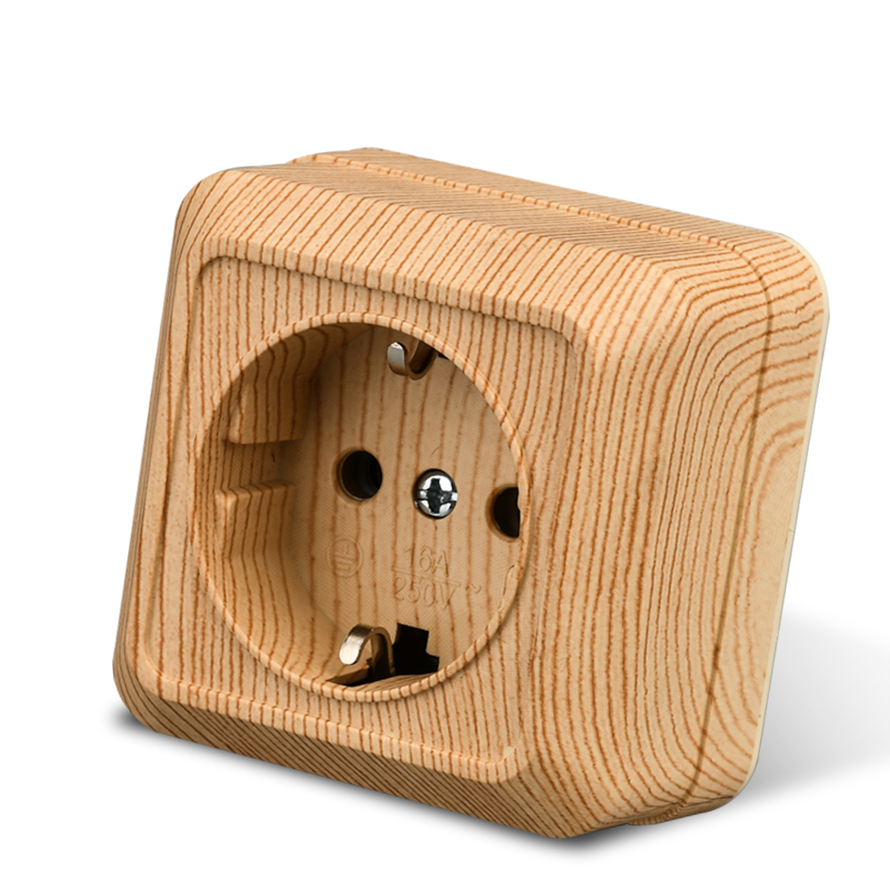 Wesa Houten Wandcontactdoos St - Outdoor Power Plus recensie en prijs