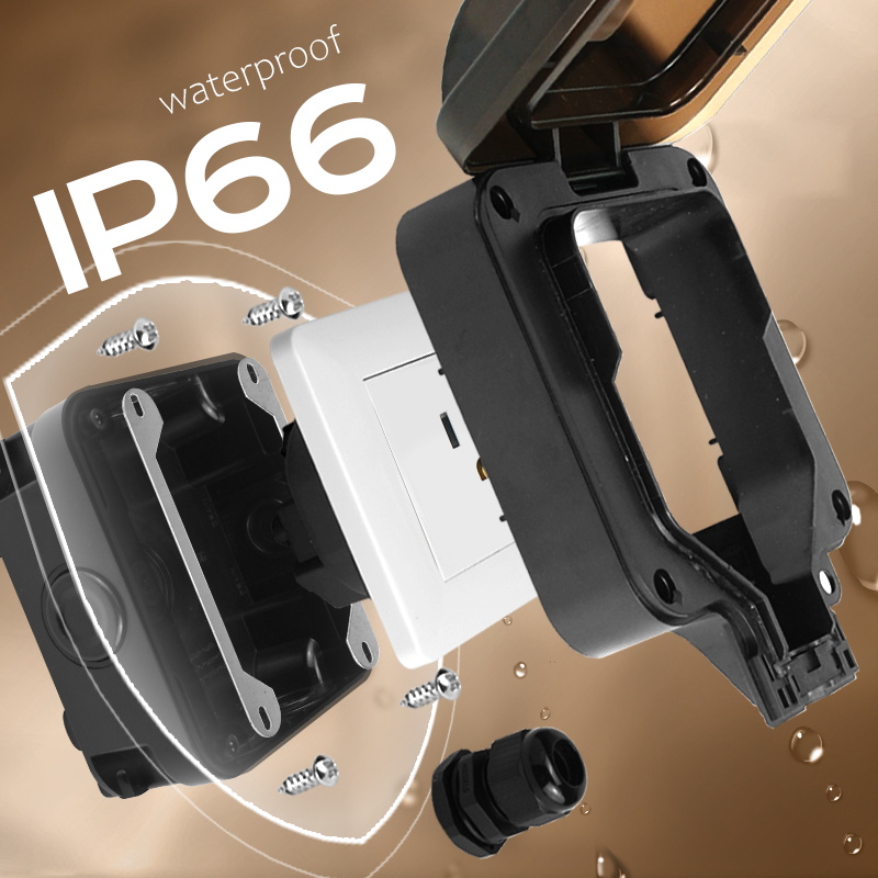 Avoir IP66 waterdichte wandcon - Outdoor Power Hub recensie en prijs