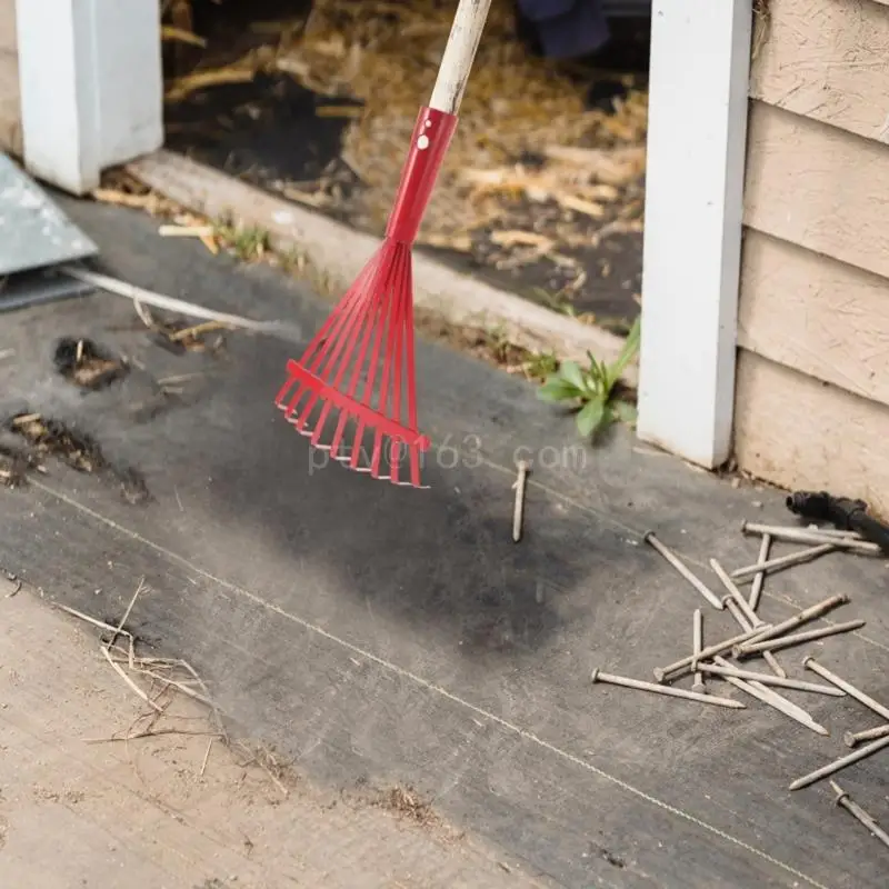 Koolstofstaal grashark Handhar - Outdoor Power Broom recensie en prijs