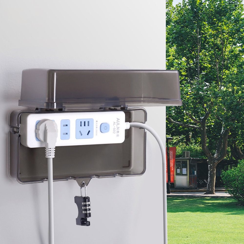 Draagbare kunststof stekkerdoo - Outdoor Power Outlet Cover recensie en prijs