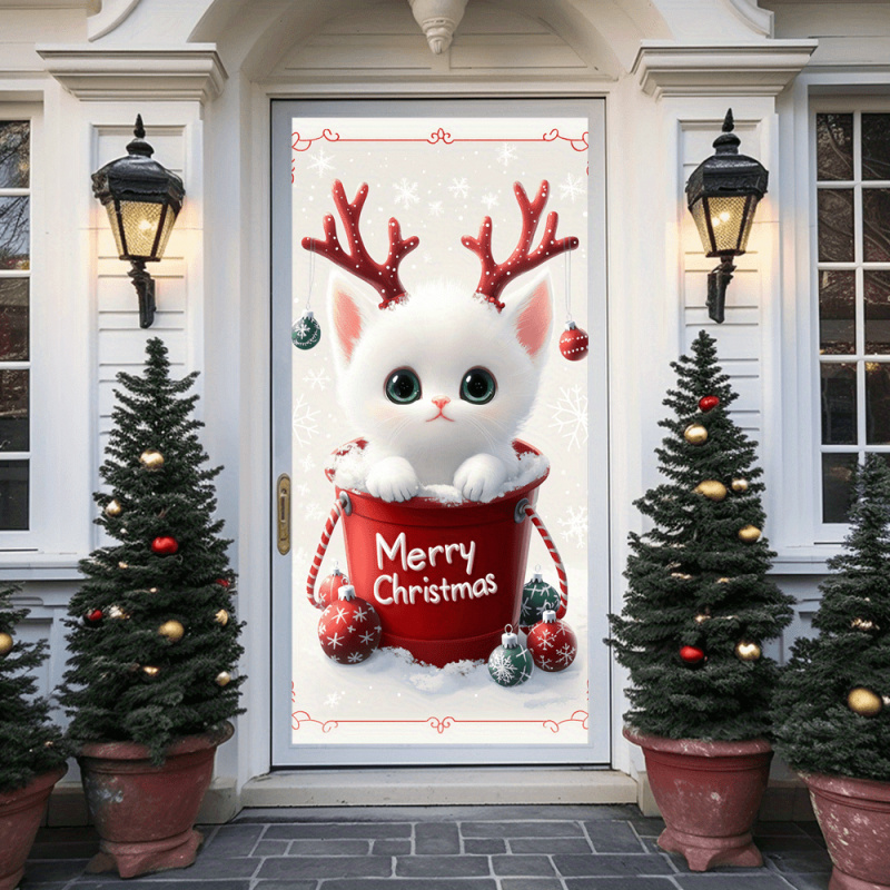 1pc2D plat, kerstkat deurbanne - Outdoor Power House recensie en prijs