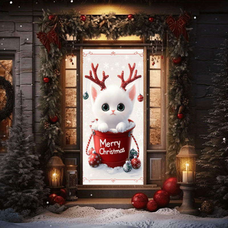1pc2D plat, kerstkat deurbanne - Outdoor Power House recensie en prijs