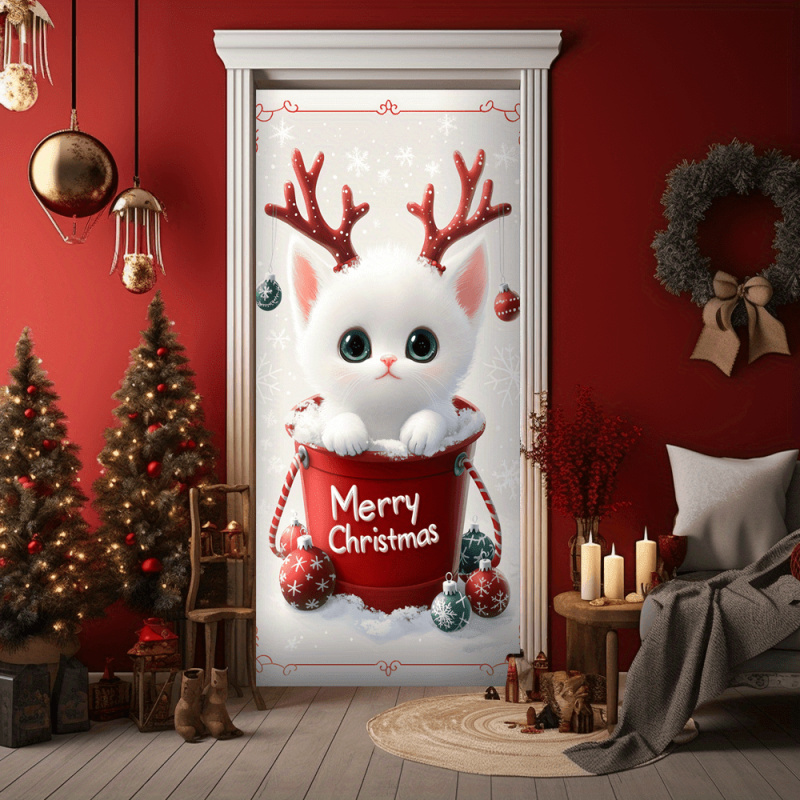 1pc2D plat, kerstkat deurbanne - Outdoor Power House recensie en prijs