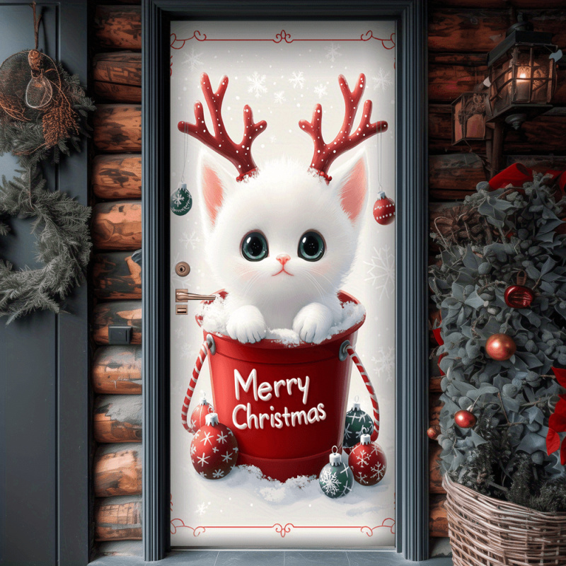 1pc2D plat, kerstkat deurbanne - Outdoor Power House recensie en prijs