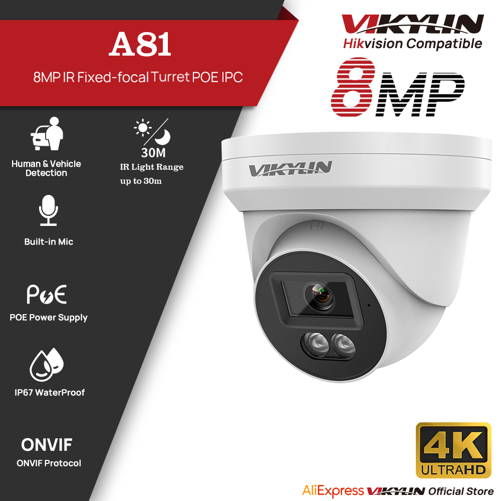 VIKYLIN 8MP HD IP beveiligings - Outdoor Power G Motion recensie en prijs