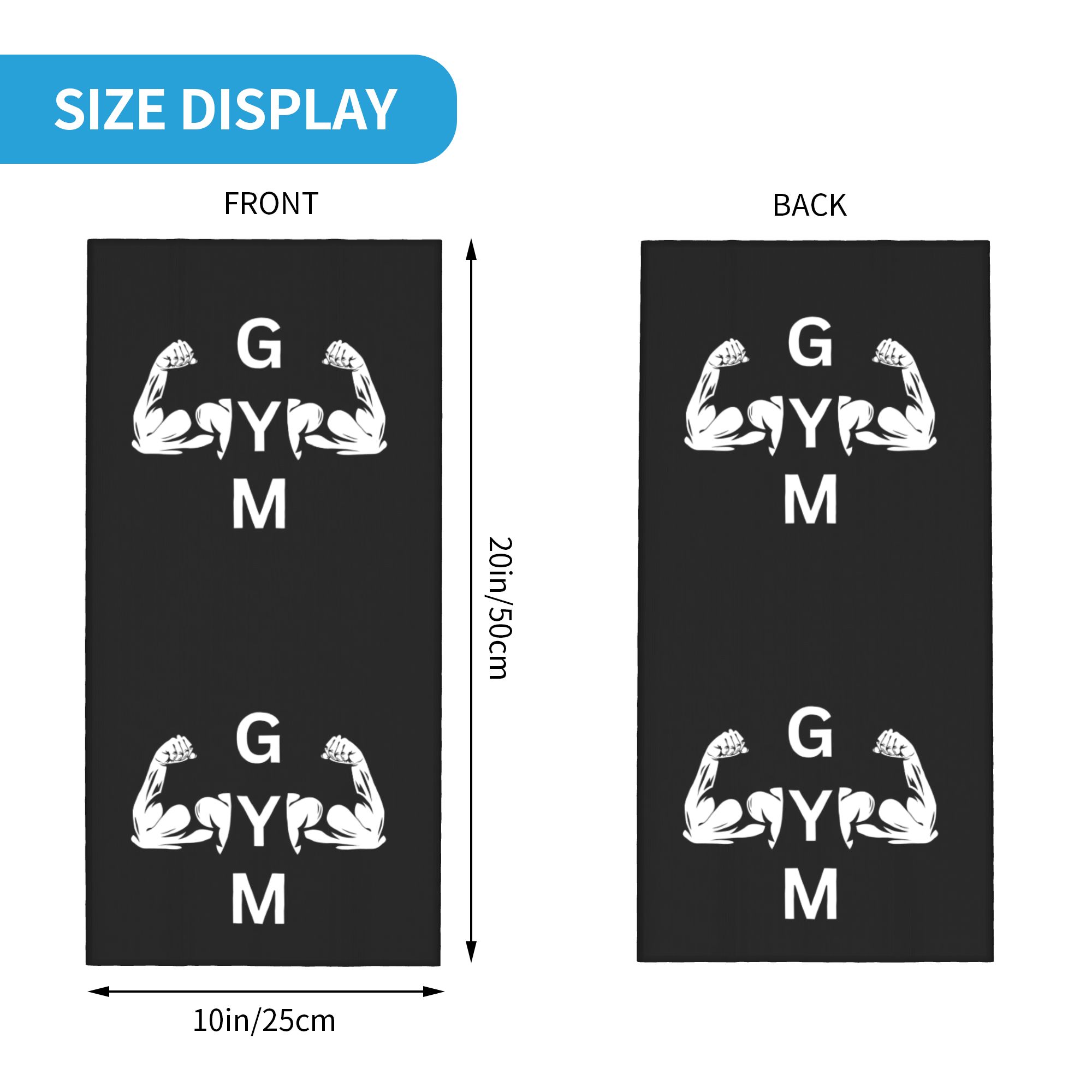 Custom Powerhouse Gym Bandana  - Outdoor Power House recensie en prijs