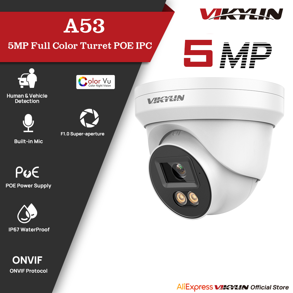 VIKYLIN 5MP IP-beveiligingscam - Outdoor Power G Motion recensie en prijs