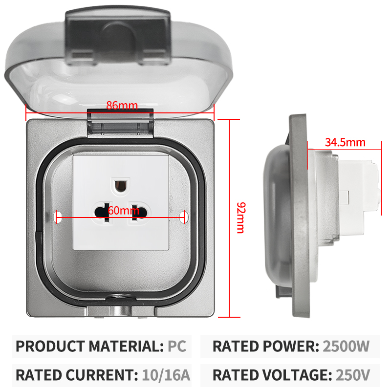 IP65 waterdichte buitencontact - Outdoor Power Plus recensie en prijs