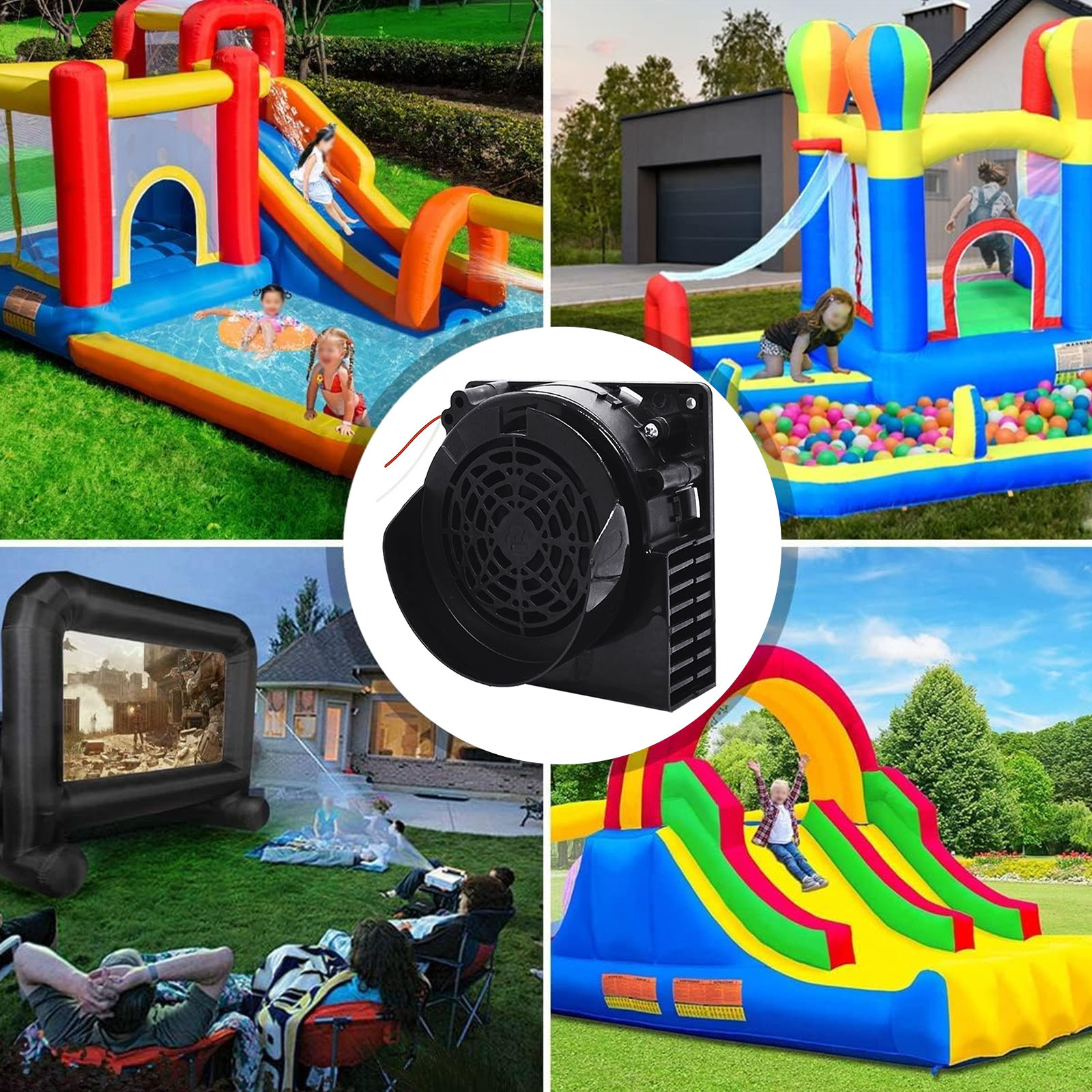 12V Kerst Opblaasbare Luchtbla - Outdoor Power Parts recensie en prijs