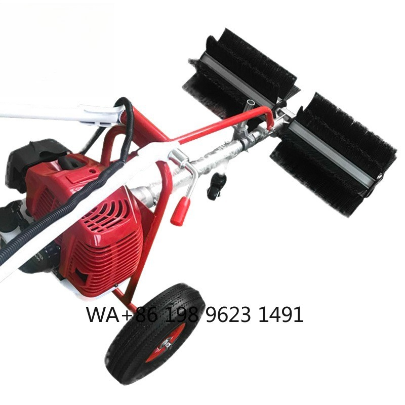 Handzame gazonborstel, kunstgr - Outdoor Power Broom recensie en prijs