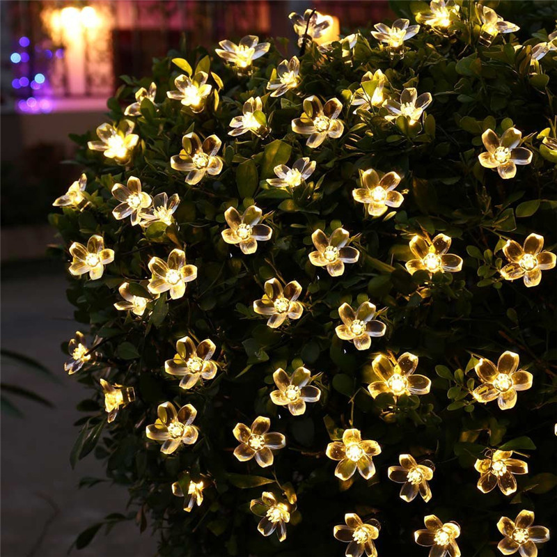 5M 7M 12M 22M Perzik Bloem Sol - Outdoor Power For Christmas Lights recensie en prijs